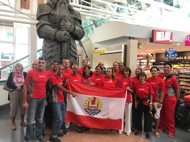 Des Tahitiens aux World Masters Games 2017