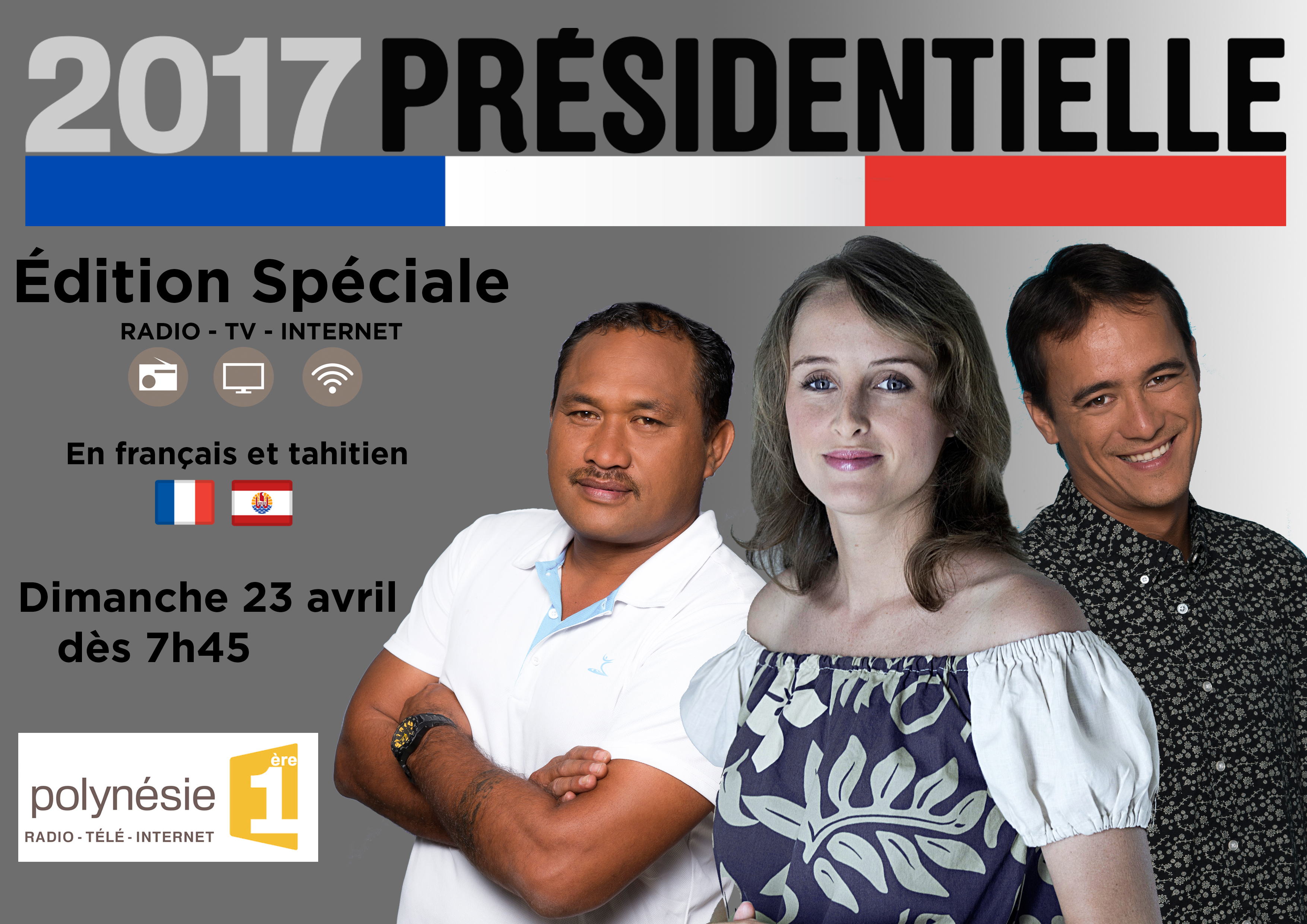 Suivez le 1er tour des Présidentielles sur Polynésie 1ère dès 8:00 dimanche
