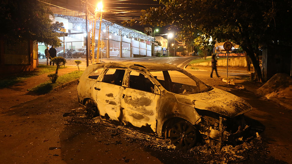 Casse au Paraguay: huit suspects arrêtés