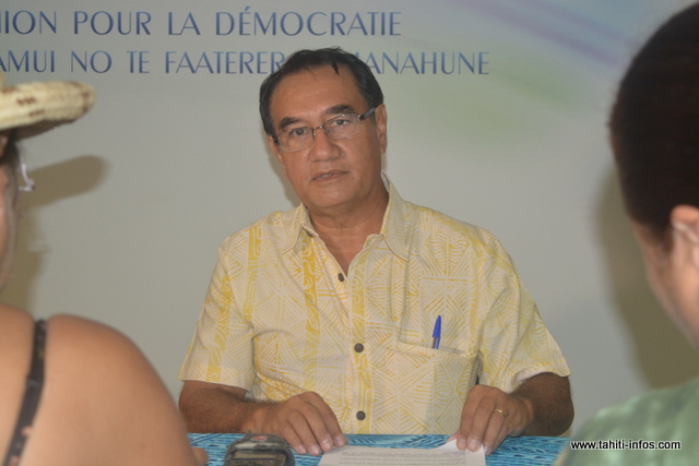 "Si tout le monde se tait, ces pratiques ne vont pas cesser", déclare Antony Géros, élu UPLD à Paea.