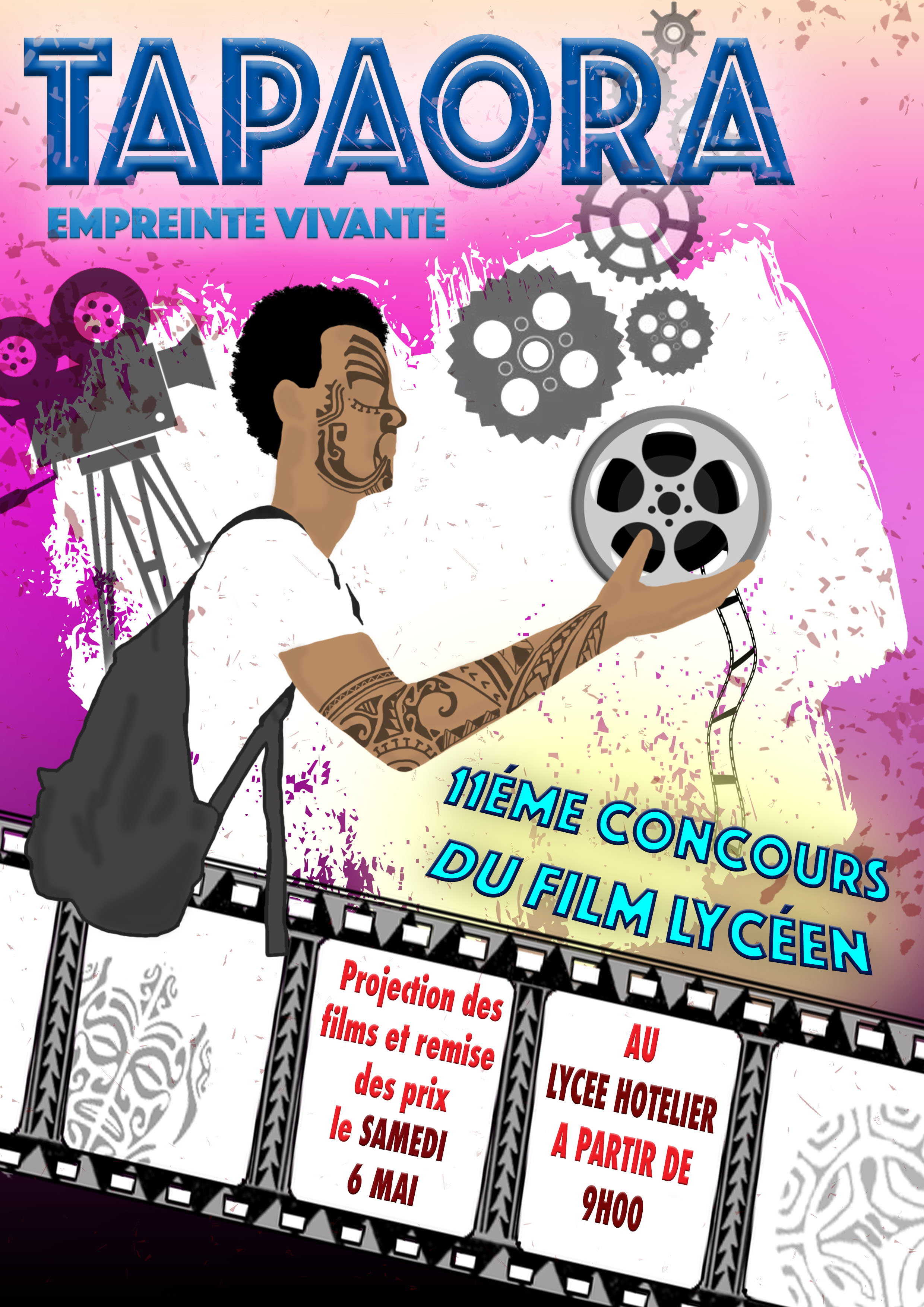 Dernière ligne droite pour Tapa ora, le concours du film lycéen