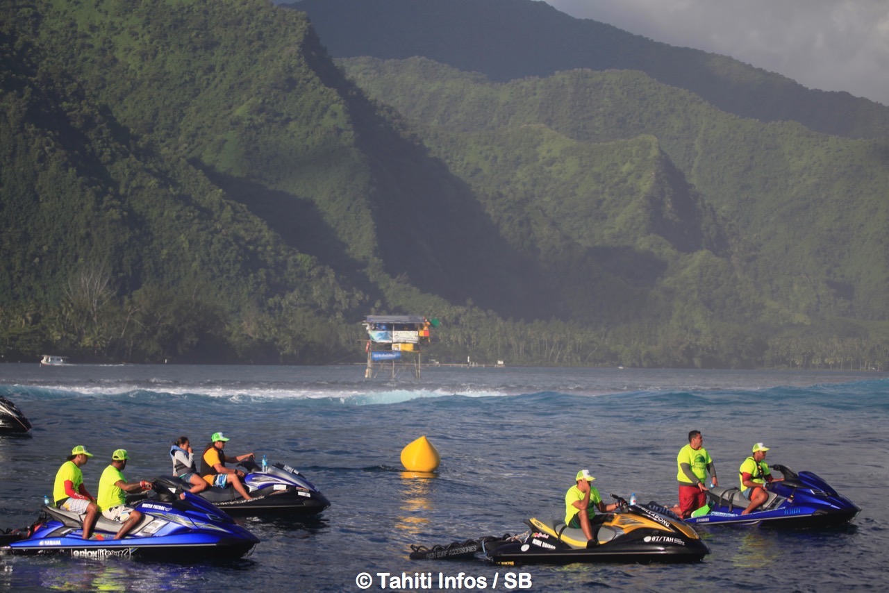 Un décor de rêve pour cette compétition de bodyboard pro