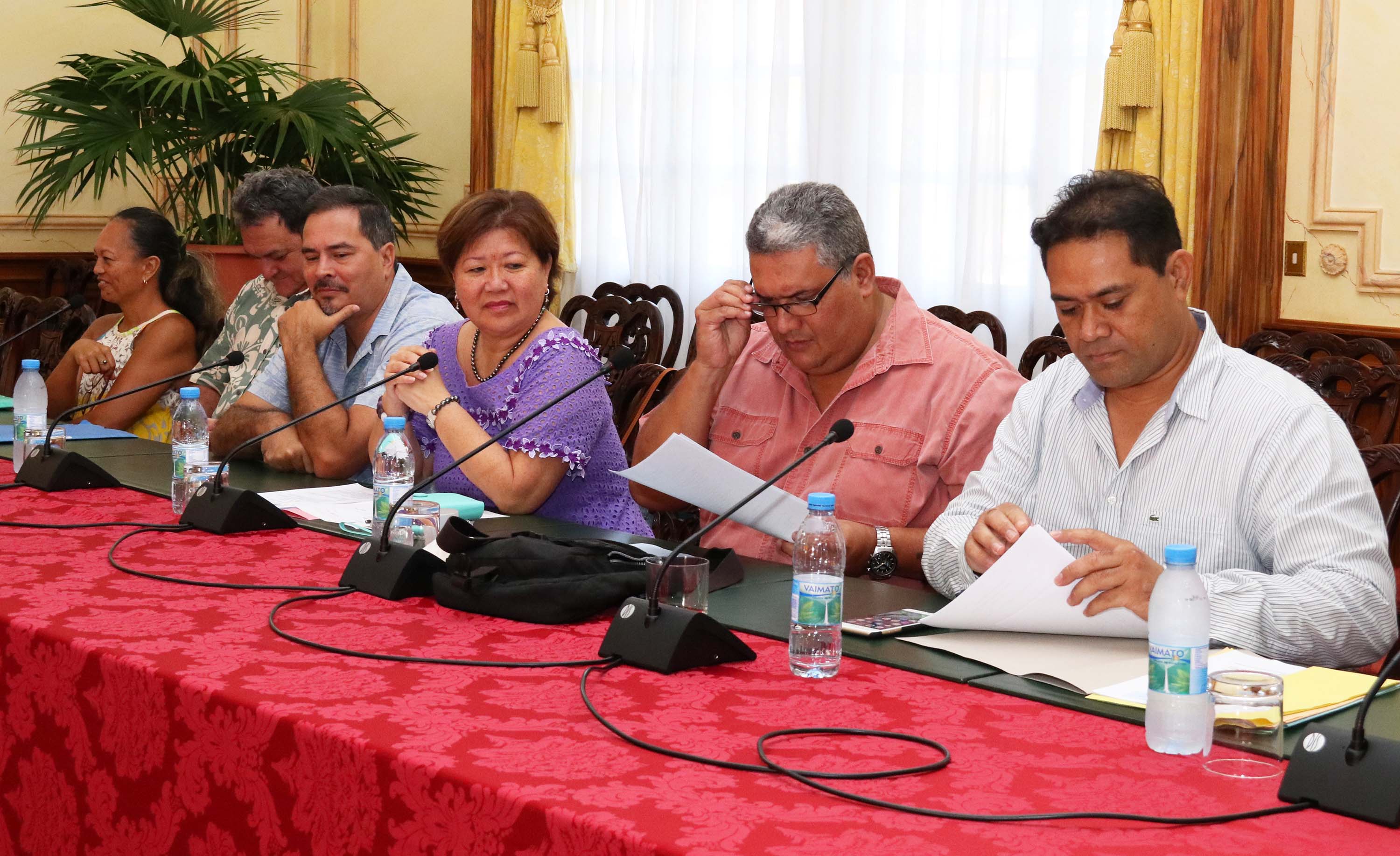 Trois organisations sur cinq (STIP-AEP, A Tia I Mua et CSTP-FO) ont répondu favorablement à l'invitation du gouvernement. (Photo Présidence)