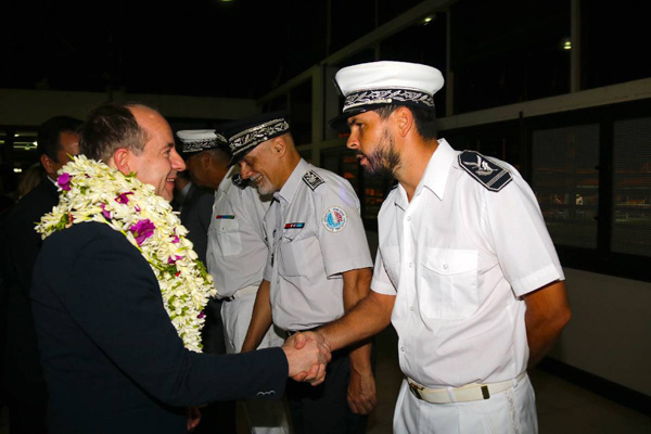 Jean-Jacques Urvoas, à l'occasion de son déplacement à Tahiti en mars dernier.