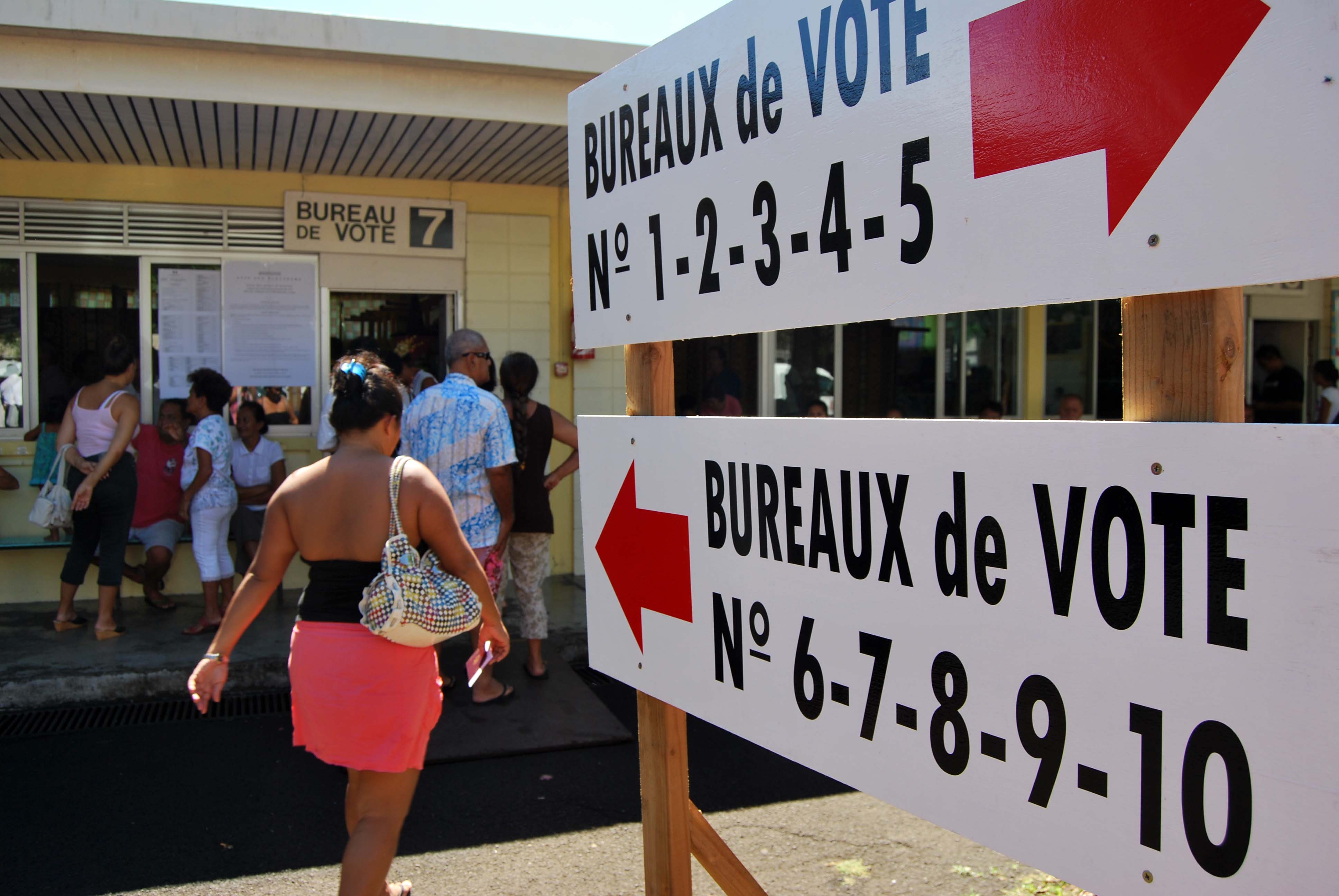 Plus de la moitié des Polynésiens ne sont pas allés voter