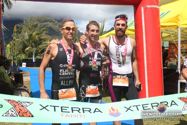 Un podium 100% étranger