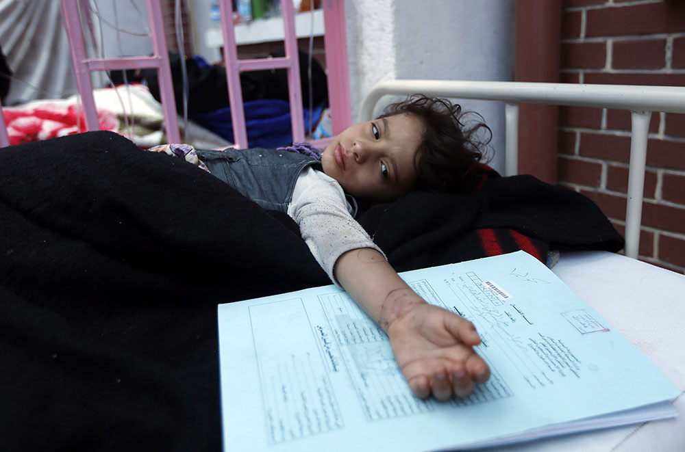 Des centaines de cas suspects de choléra recensés au Yémen