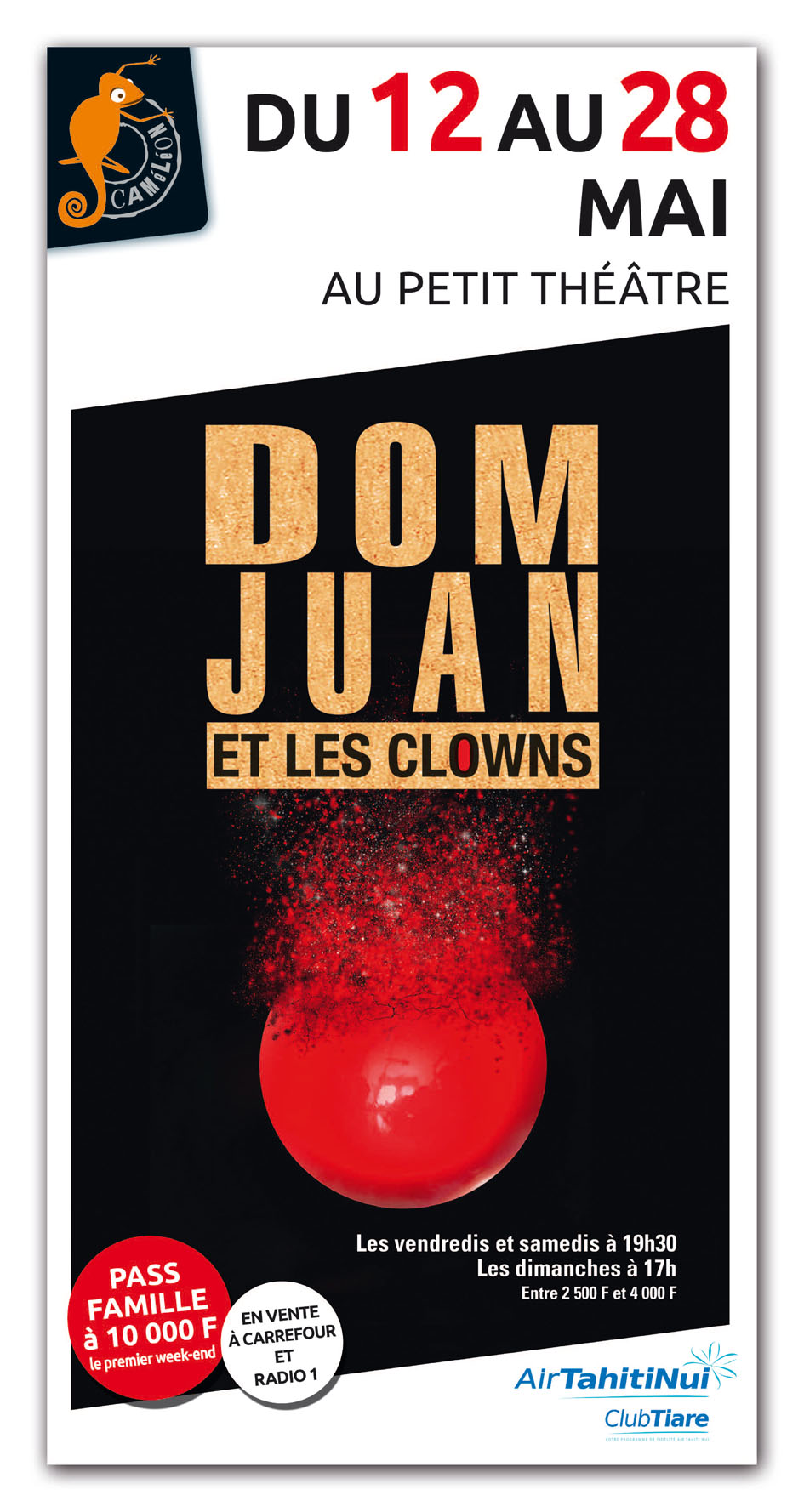 Le Dom Juan de Molière monte sur scène avec des clowns