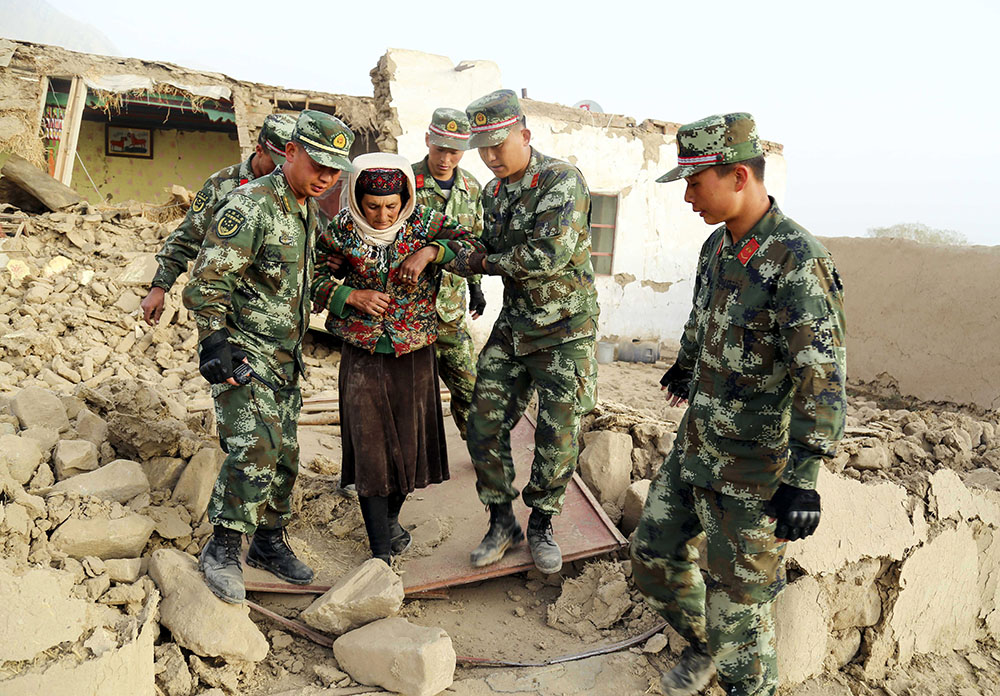 Chine: un séisme fait huit morts dans le Xinjiang