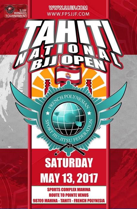 JJB – « Tahiti BJJ Gi 2017 » contest 3, c’est ce Samedi 13 Mai