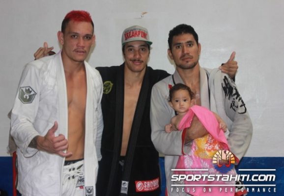 Teva Paulet, à droite