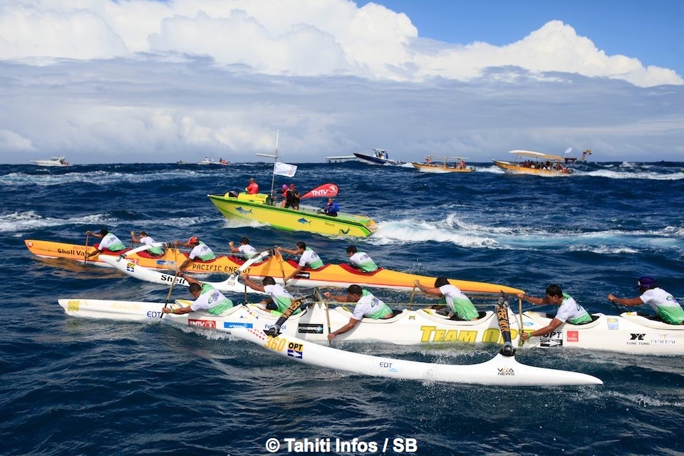Shell Va'a à la lutte avec Team Opt