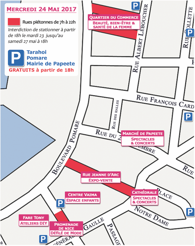 La CCISM lance la fête des mères  à Papeete