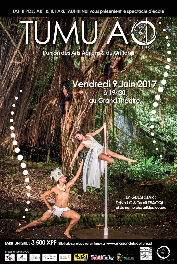 "Tumu-Ao", un spectacle aérien qui marie 'ori tahiti et pole dance