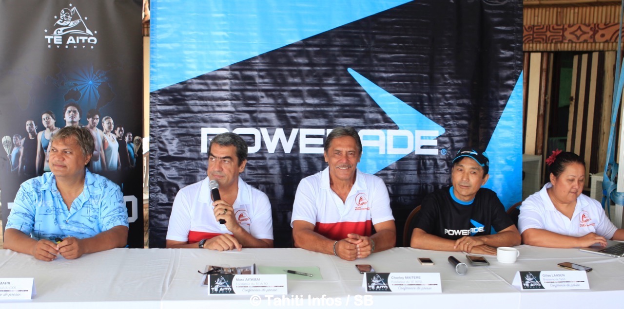 Reynald Temarii, Mara Aitamai, Charley Maitere, Gilles Lansun et Noelline Parker