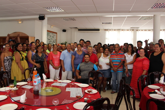 Le maire de Bora Bora a remercié mercredi dernier, l'ensemble de ses ambassadeurs POD (crédit photo : commune de Bora Bora).