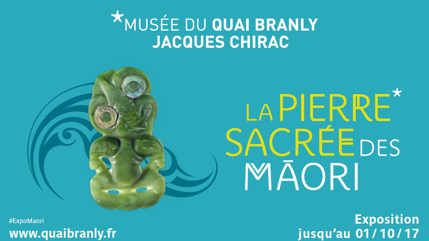 La pierre sacrée des Māori scintille au quai Branly