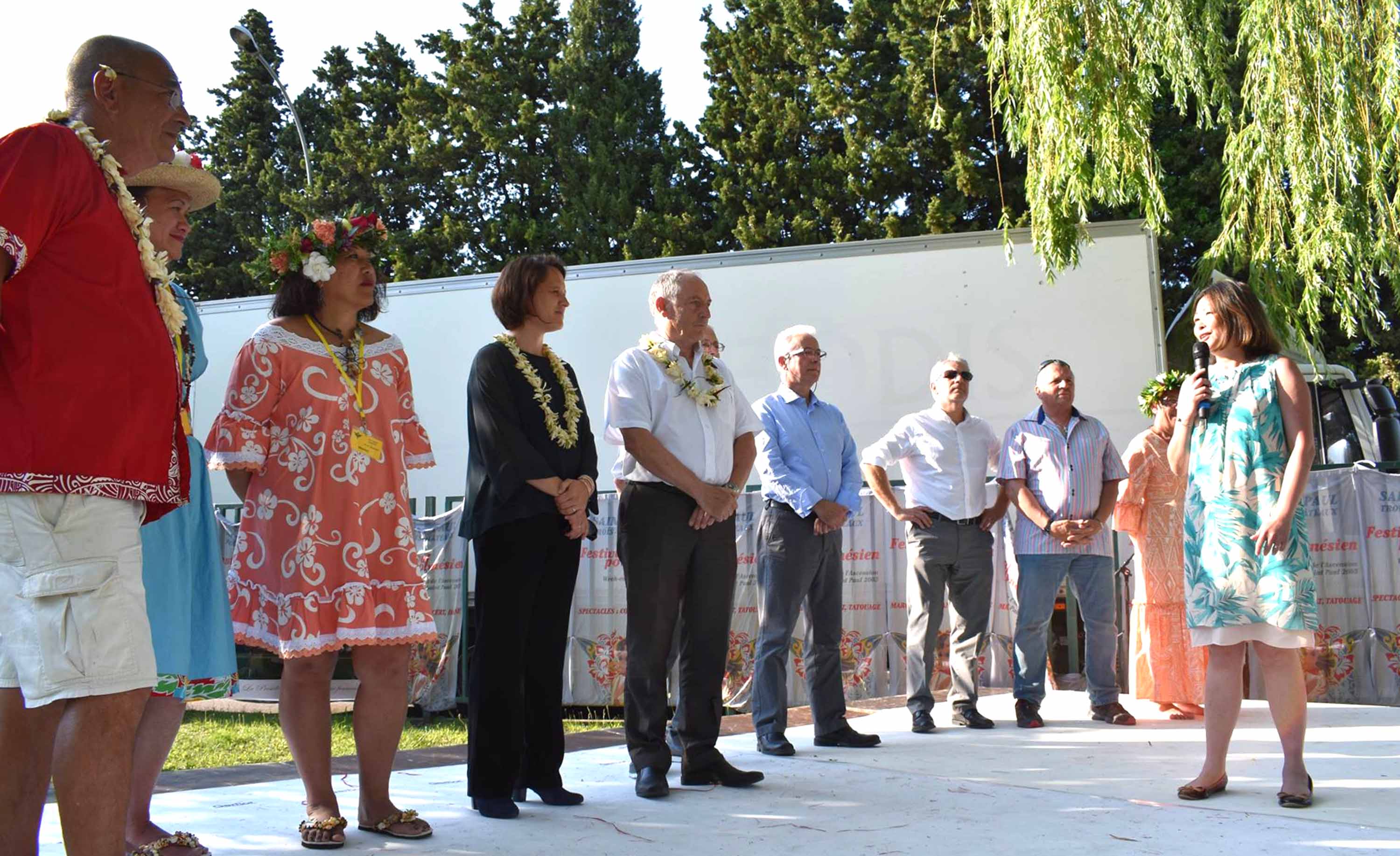 La Délégation présente pour la première fois au Festival polynésien en France