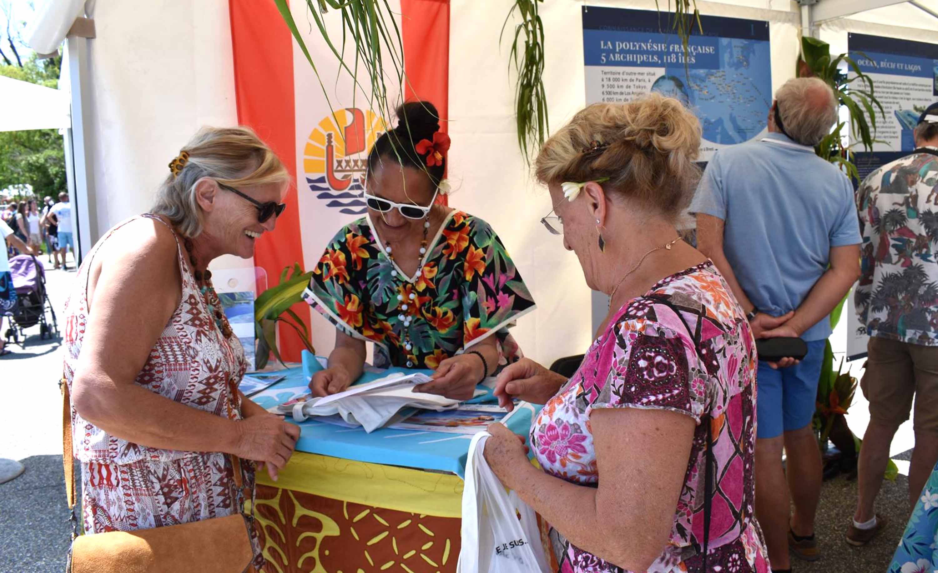 La Délégation présente pour la première fois au Festival polynésien en France