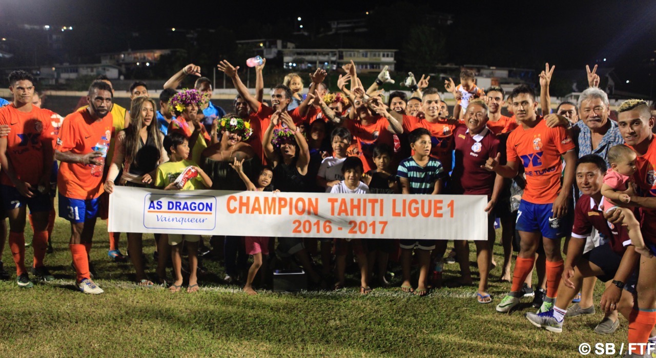 Dragon remporte le championnat 2016-2017