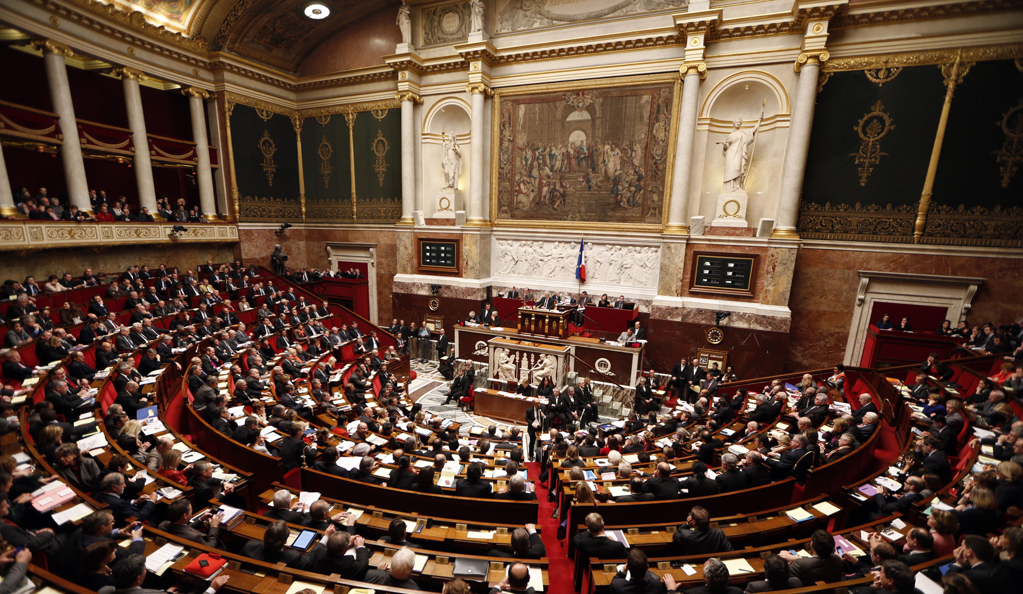 Les députés ce sont des hommes et des femmes, des citoyens français âgés de plus de 18 ans. Ils siègent à l'Assemblée nationale.