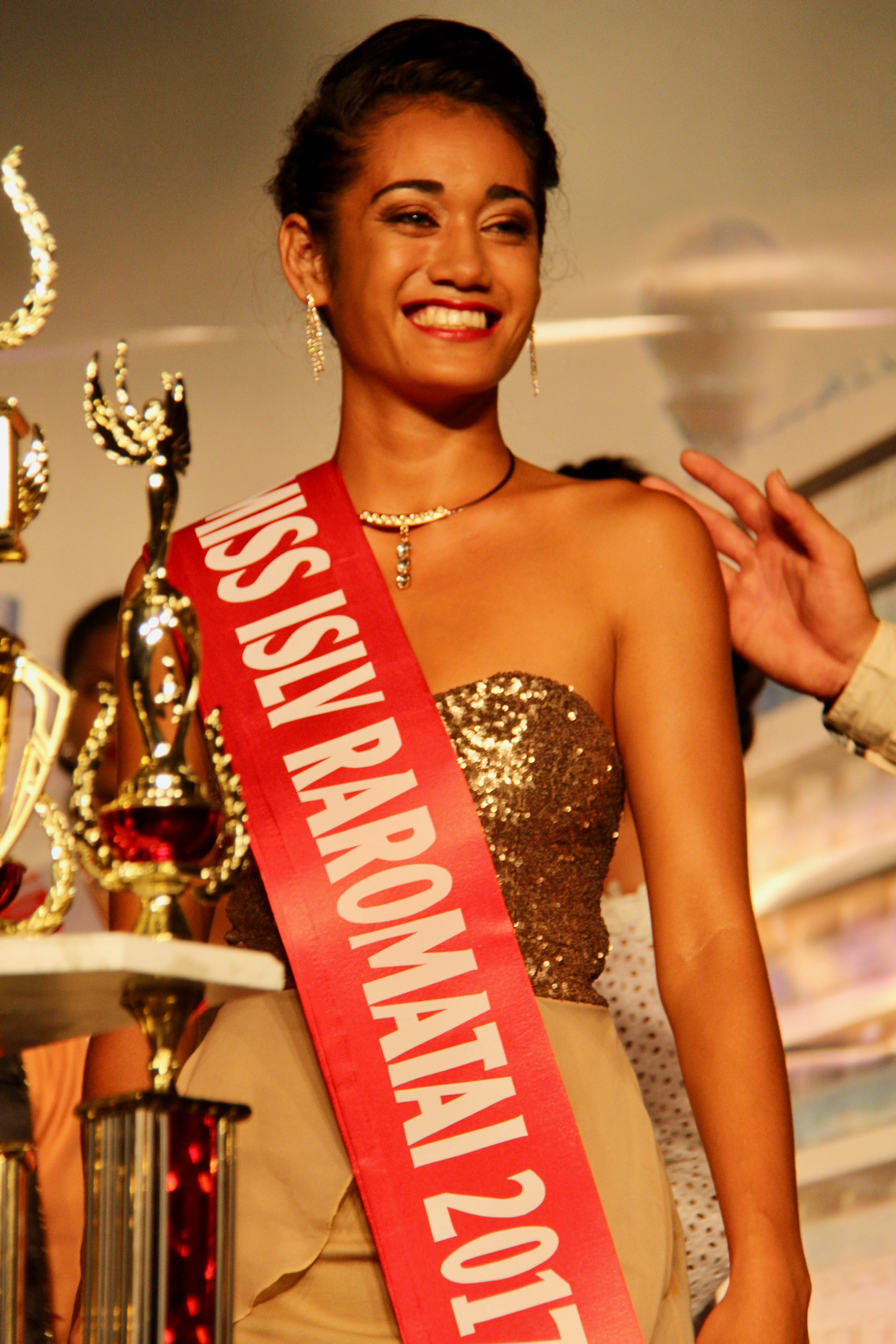 La superbe Tahito Purotu, Miss ISLV Raromatai 2017, est une vahine de Huahine.