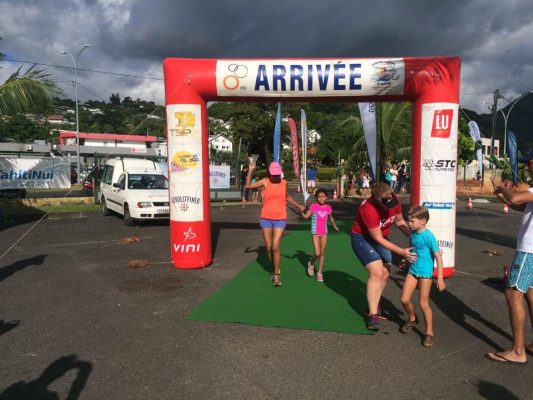 Une course d'initiation pour les plus jeunes