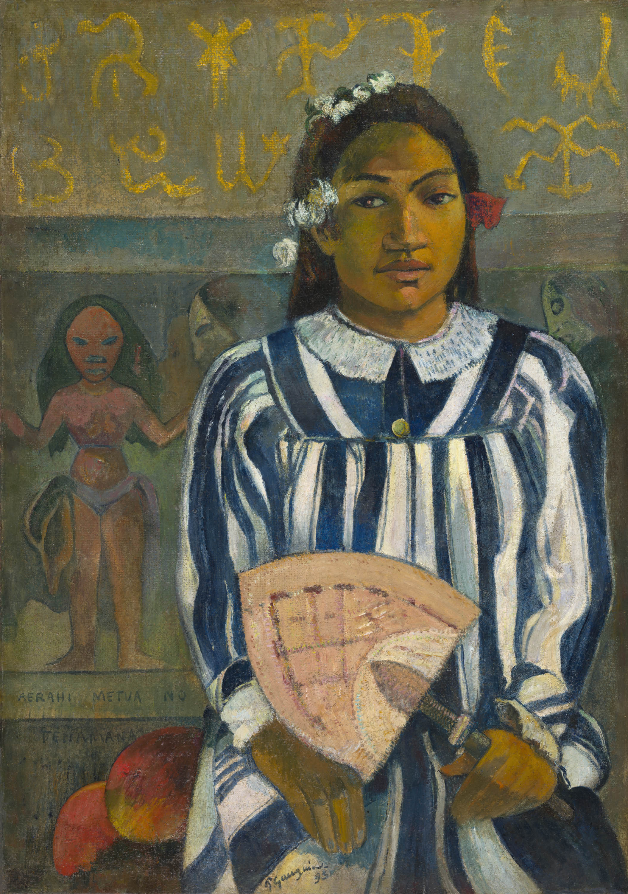 La célèbre toile Merahi-metua-no-Tehamana, de Chicago, sera parmi les œuvres exposées.