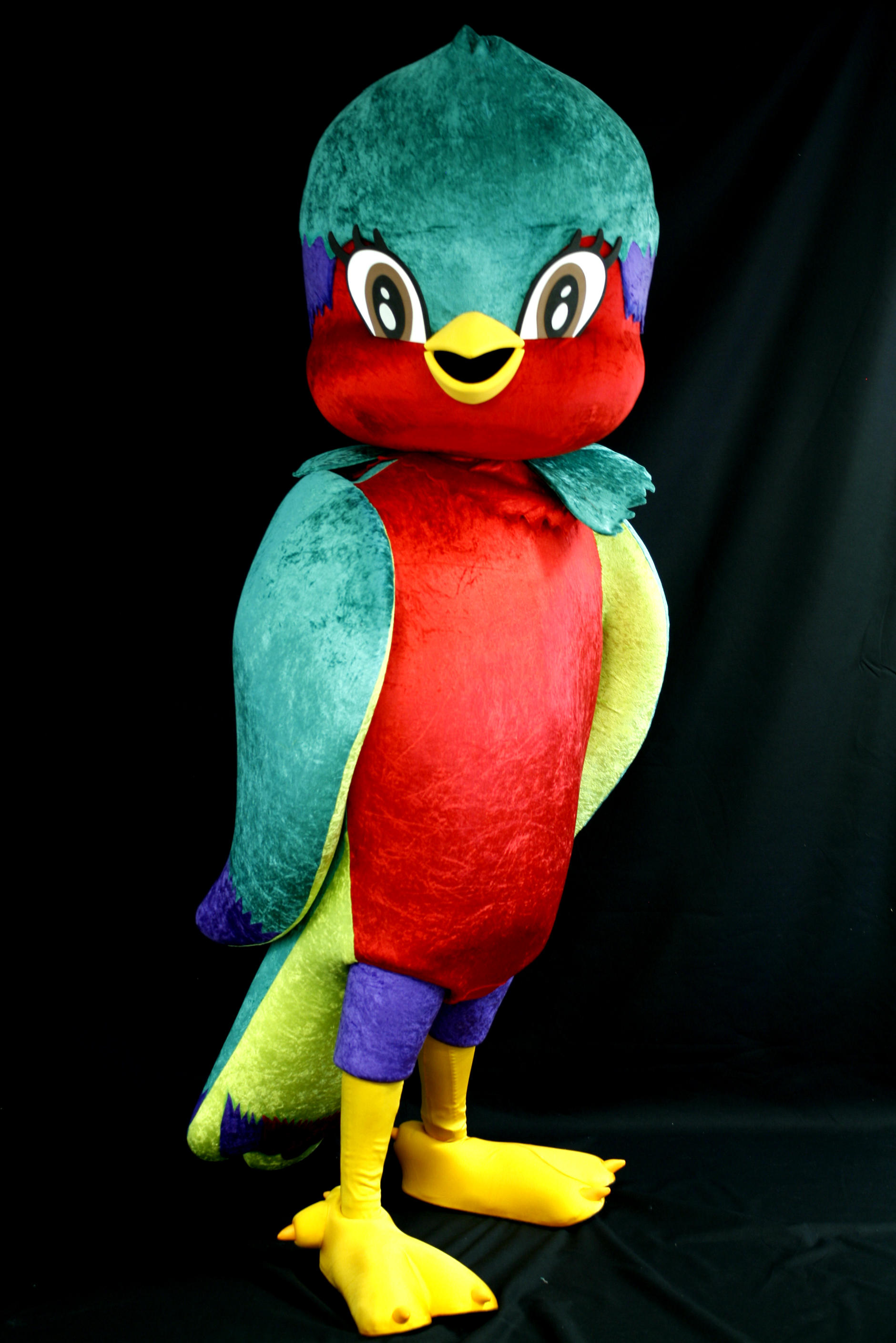 La mascotte "Vik'ura" de taille humaine a fait sa première apparition publique lors des Trophées du Sport organisés par Tahiti Infos.