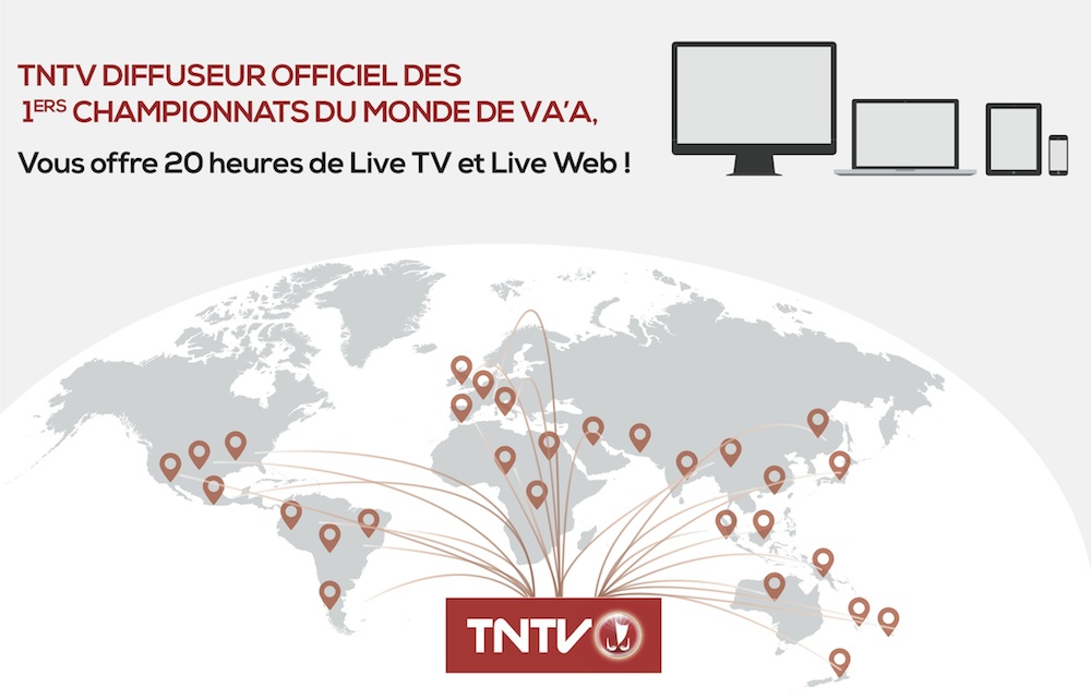 Tahiti Va'a 2017 : une couverture médiatique internationale !