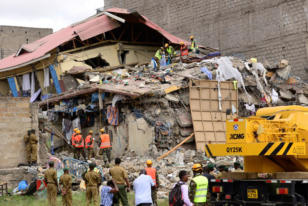 Kenya: au moins 4 disparus dans l'effondrement d'un immeuble