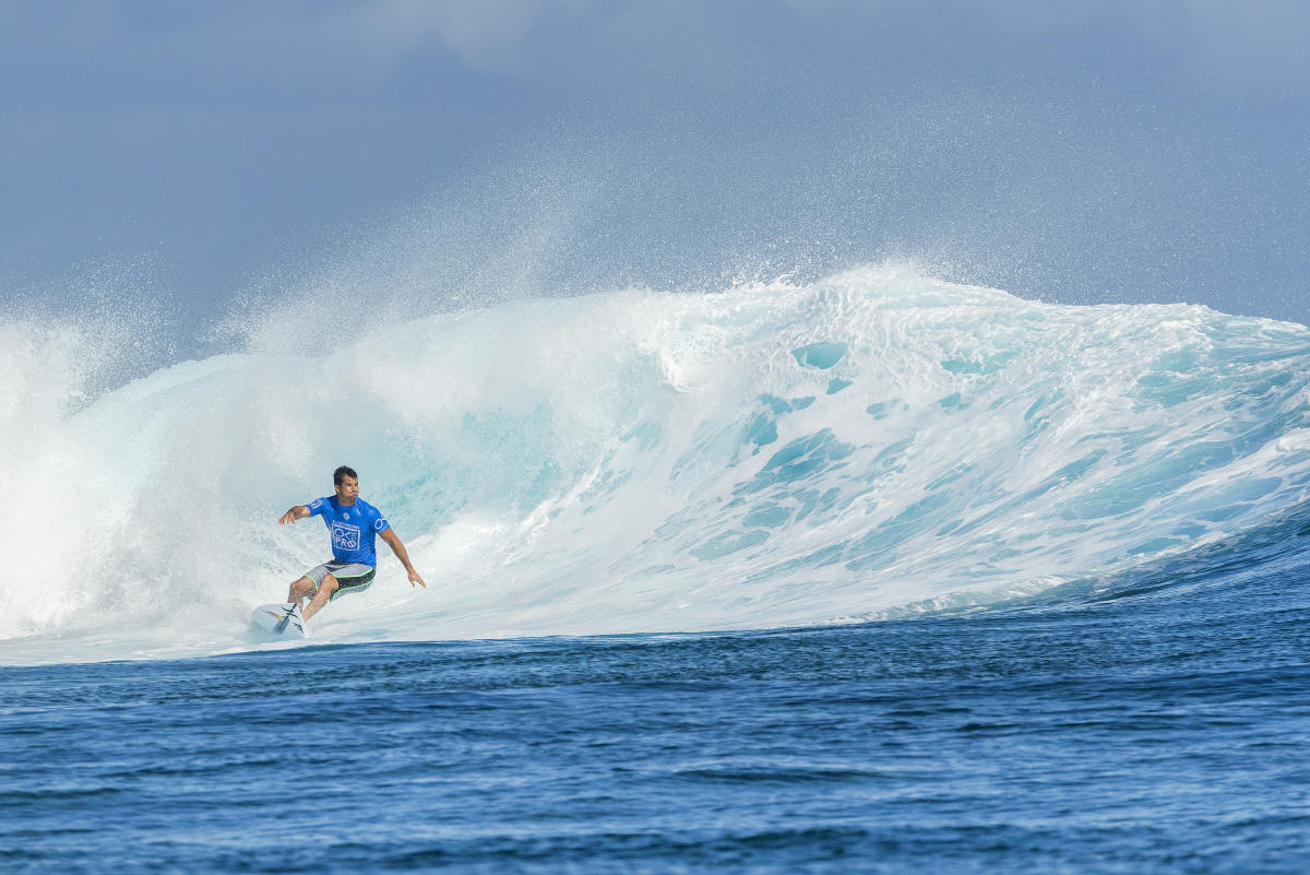 Michel réalise un excellent parcours à Fidji