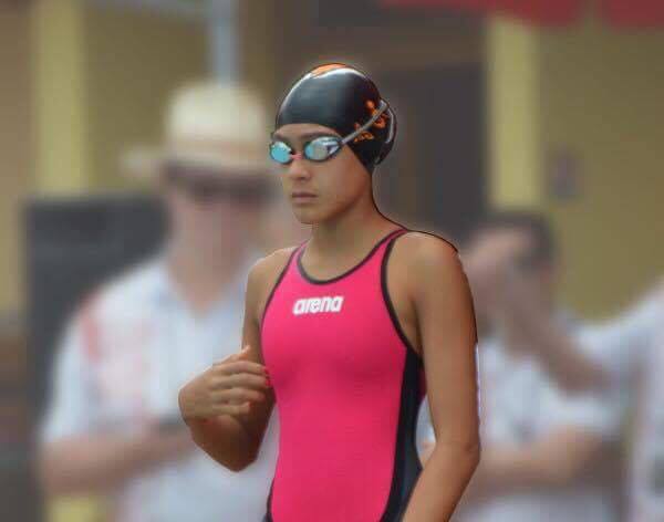 Belle perf pour Poerani, la jeune nageuse de l'OLP