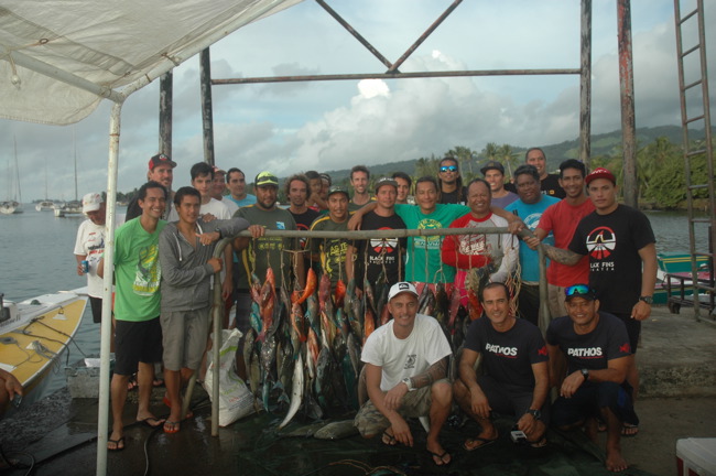 L'ensemble des participants aux deux premières manches