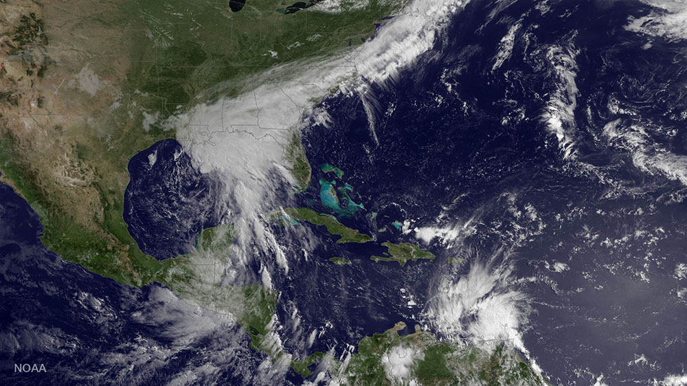 La tempête tropicale Cindy s'approche des Etats-Unis