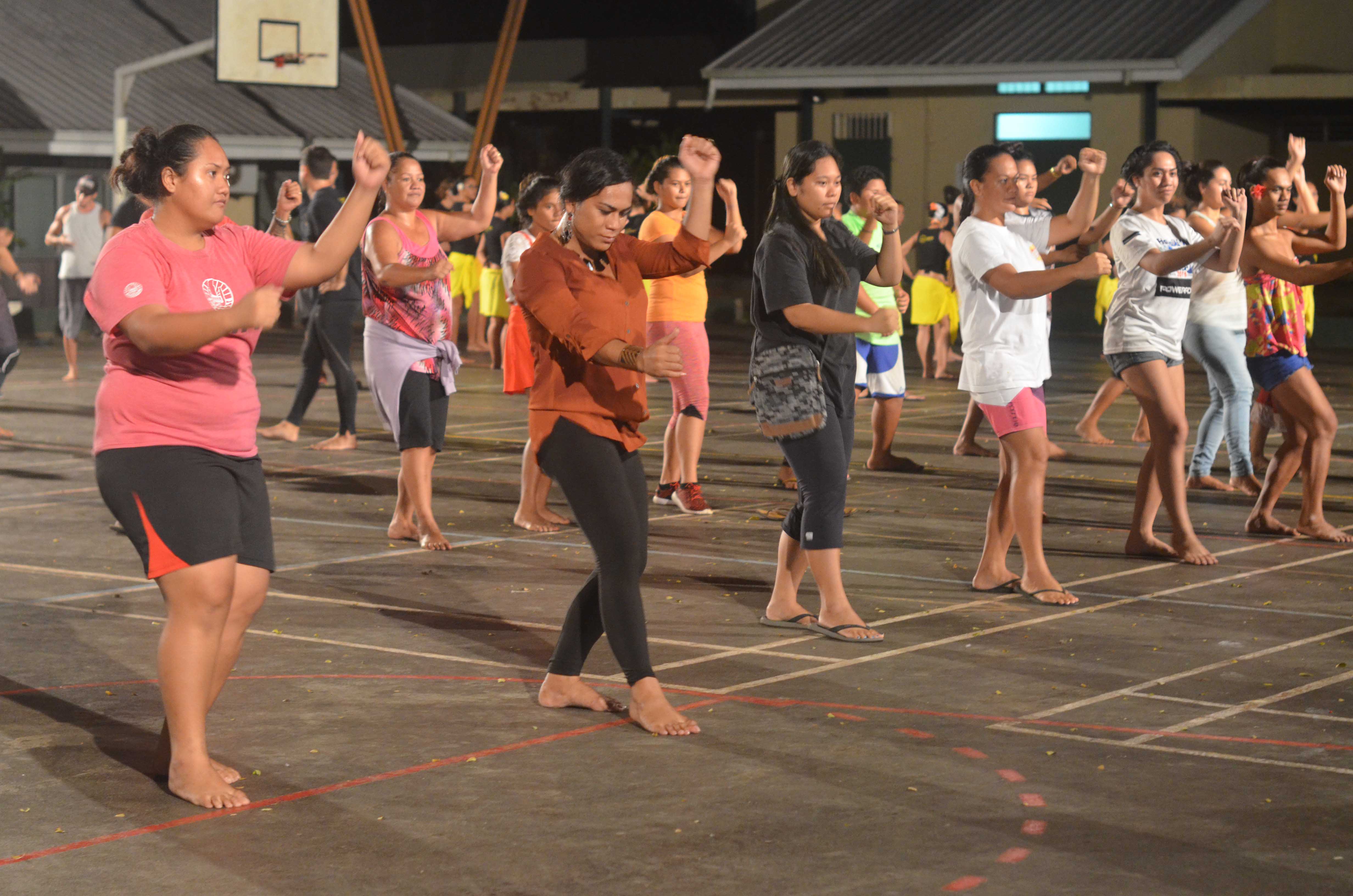 Les quartiers de Pirae ont préparé un flashmob pour la cérémonie d'ouverture prévue ce dimanche à la mairie.