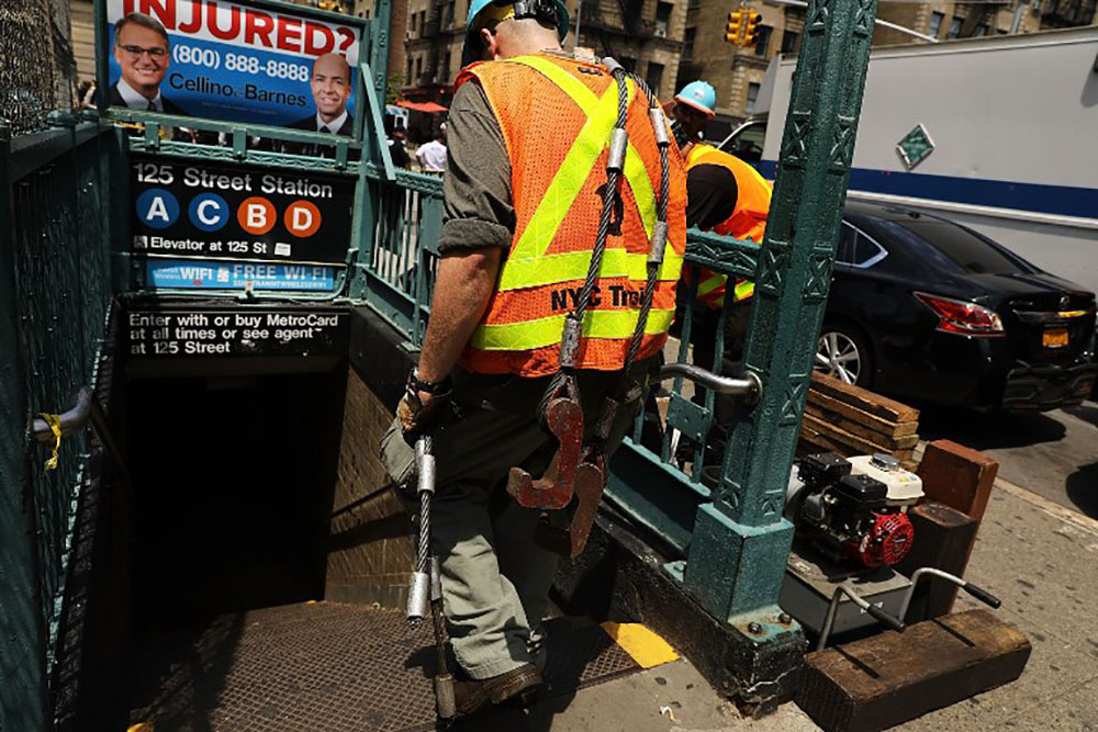 Déraillement dans le métro new-yorkais: une trentaine de blessés légers