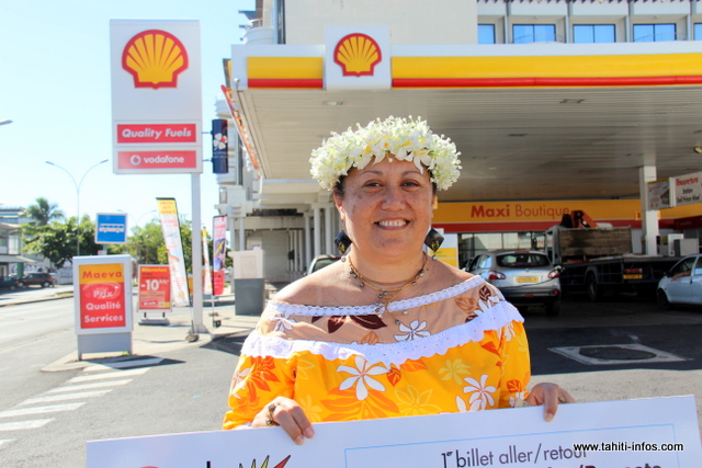 Madeleine et son fils en route pour Los Angeles grâce à Shell