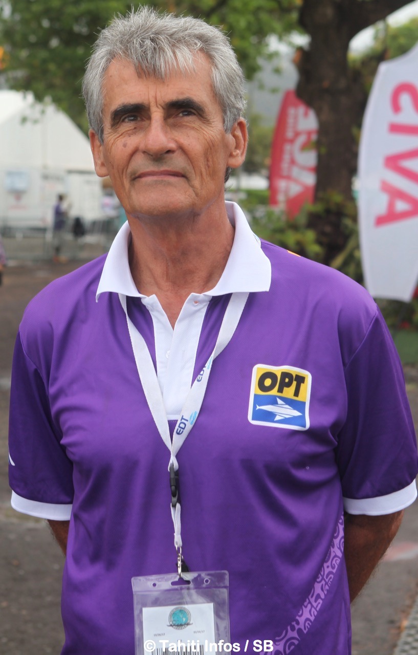 Jean Chicou, président du COL