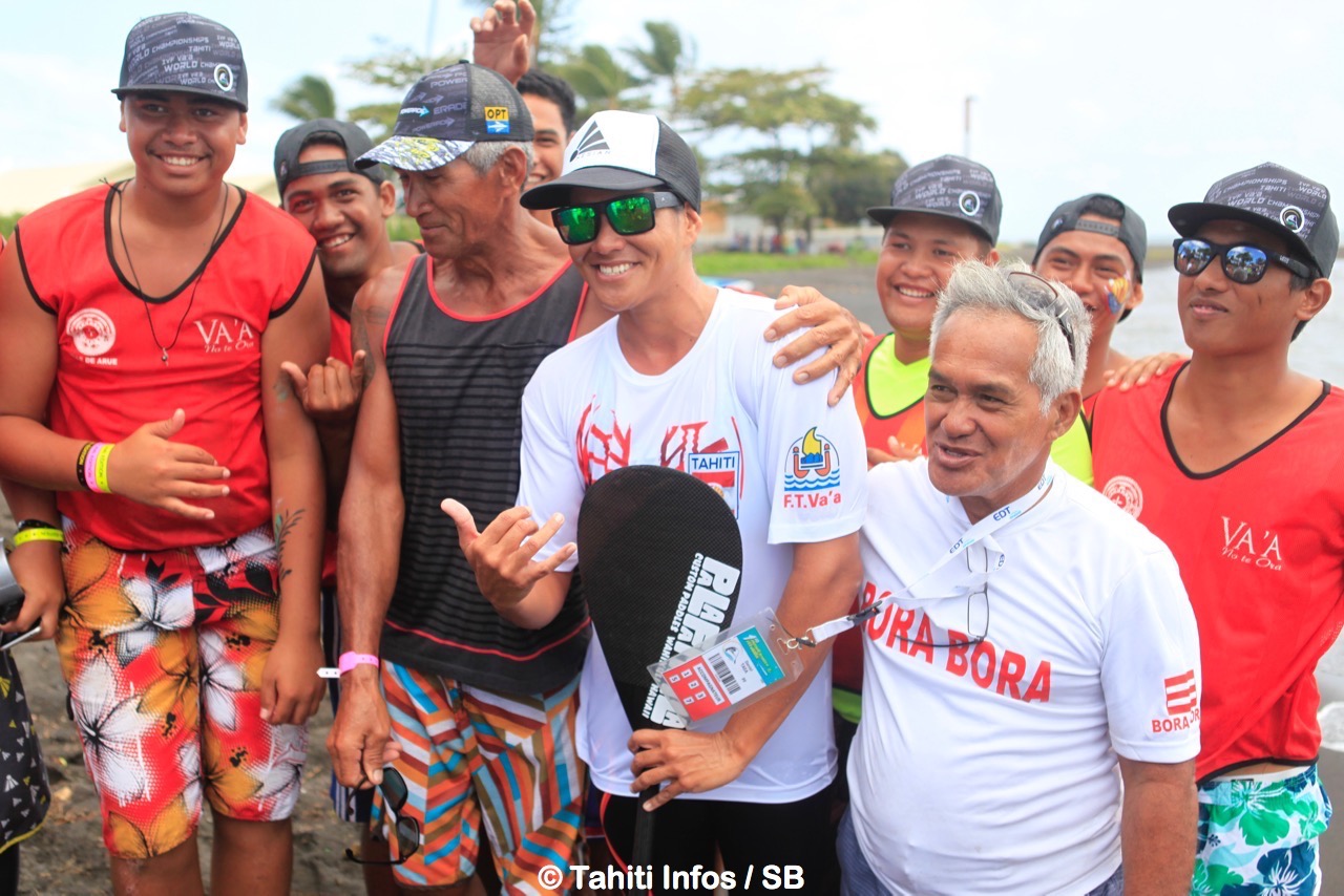 Hinatea Bernadino a invité les bénévoles à partager son succès