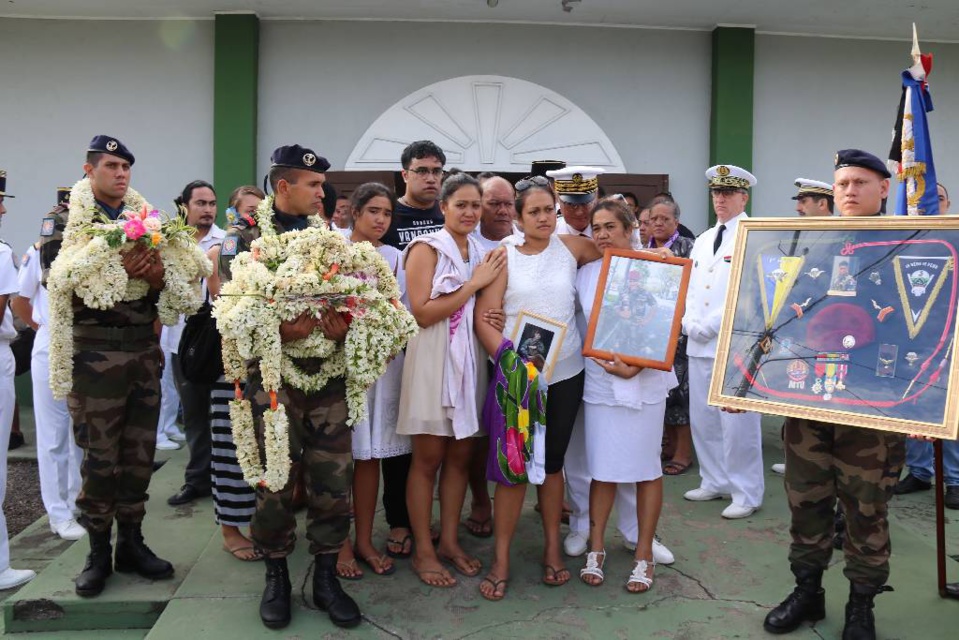 Office religieux en hommage à Albéric Riveta