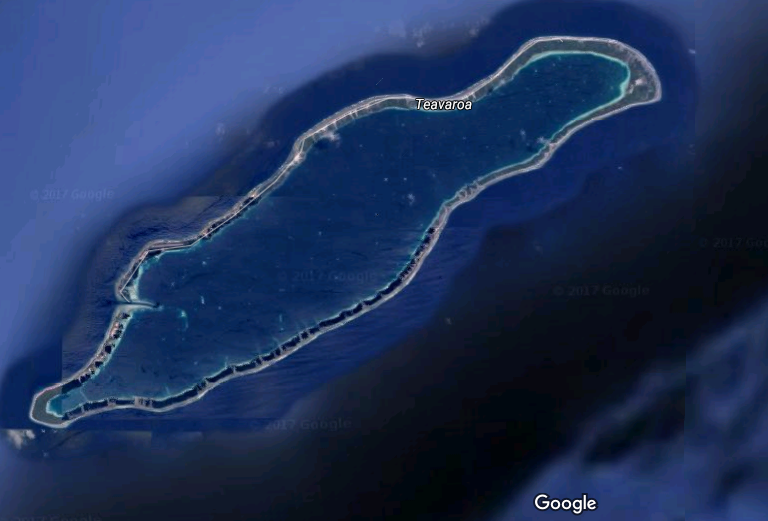 Takaroa. Photo : Google Maps