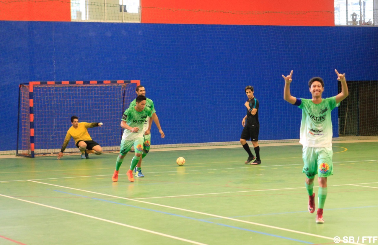 Pirae a mené tout au long de la rencontre