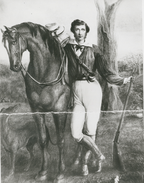 Le portrait de l’intrépide John Horrocks au départ de l’expédition qui lui fut fatale.