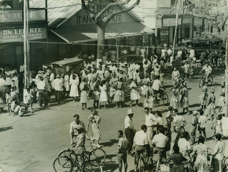 Fête du Tiurai dans les années 50. La tradition remonte à 1881 !