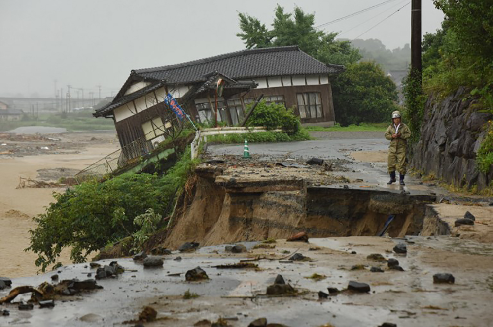 Japon: le bilan des inondations s'alourdit à 25 morts