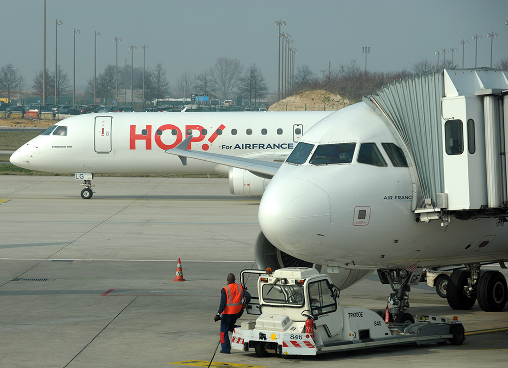 Premier jour de grève des pilotes de Hop!, des vols annulés