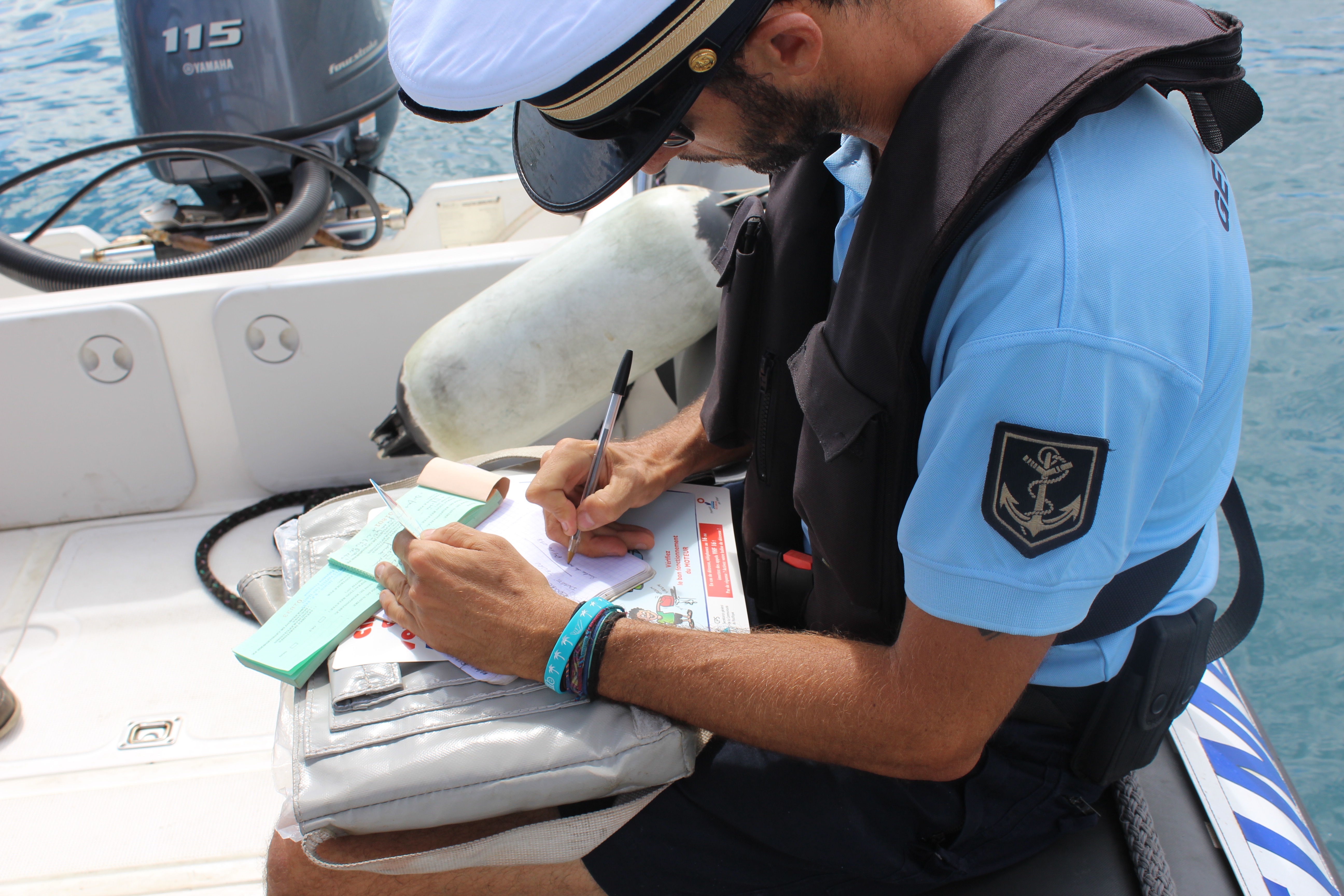 La gendarmerie sensibilise à la sécurité en mer