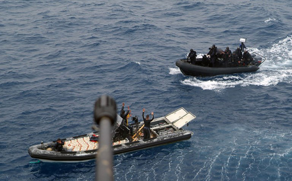 Plus de deux tonnes de cannabis interceptées dans des "go-fast" maritimes en Méditerranée