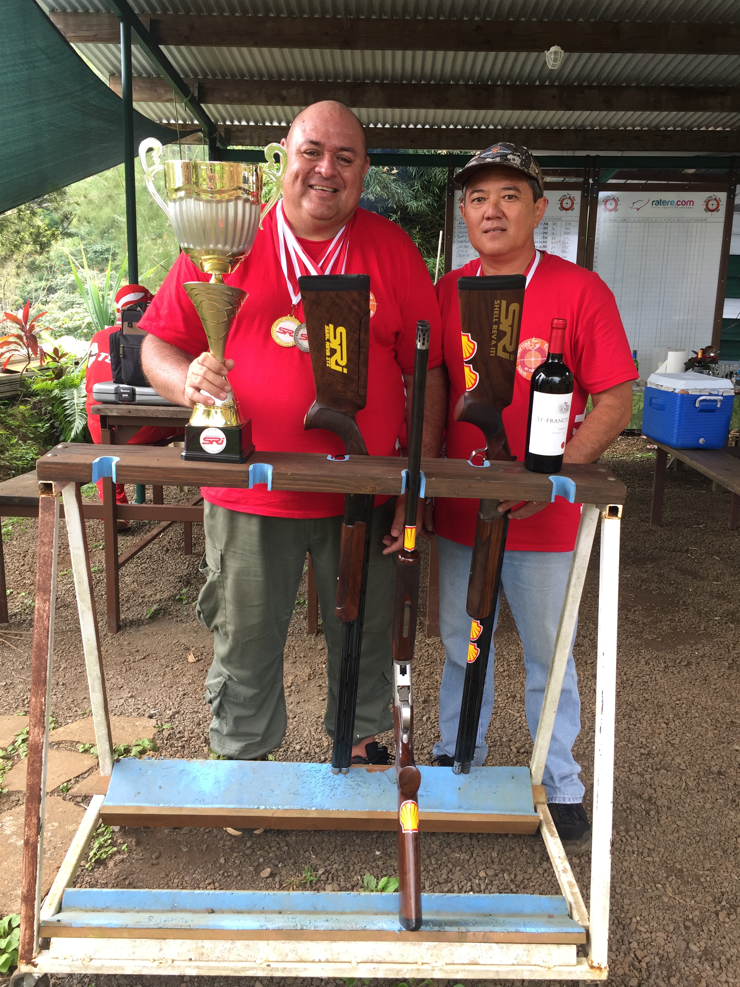 Francis Sanford, lauréat de la compétition organisée le week-end dernier à Tahiti.